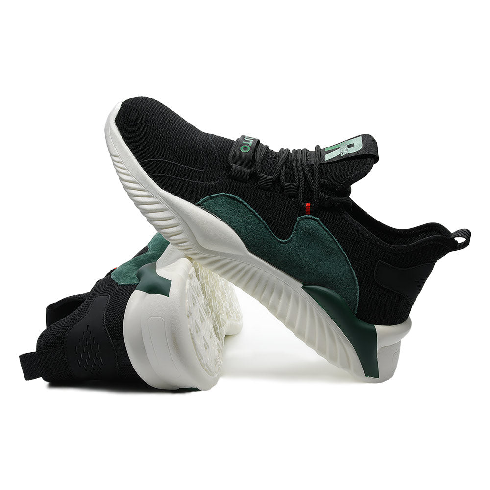 Pluto Green Chaussur de Securite Baskets de Securite Femme Homme Rona Shoes