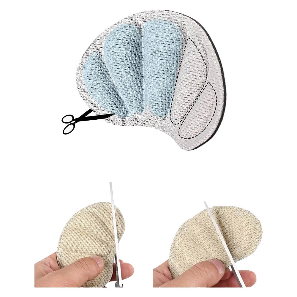 3 Paires De Coussinets de Talon En Mousse Souple