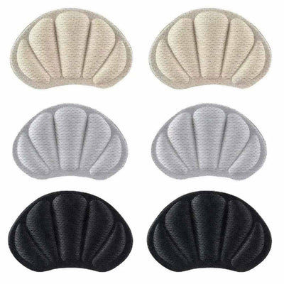 3 Paires De Coussinets de Talon En Mousse Souple
